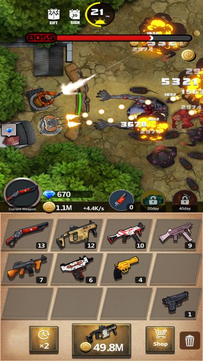 3D穿越枪战- 生化废土,极限生存游戏截图