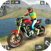 上坡越野摩托车车手icon