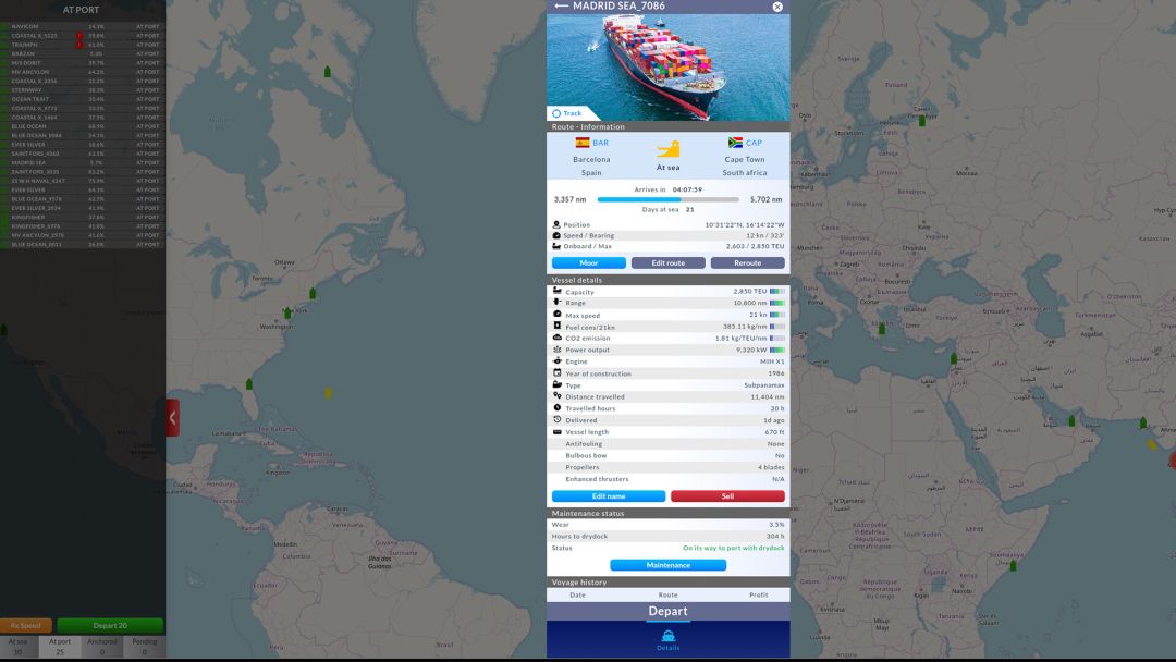 Shipping Manager游戏截图