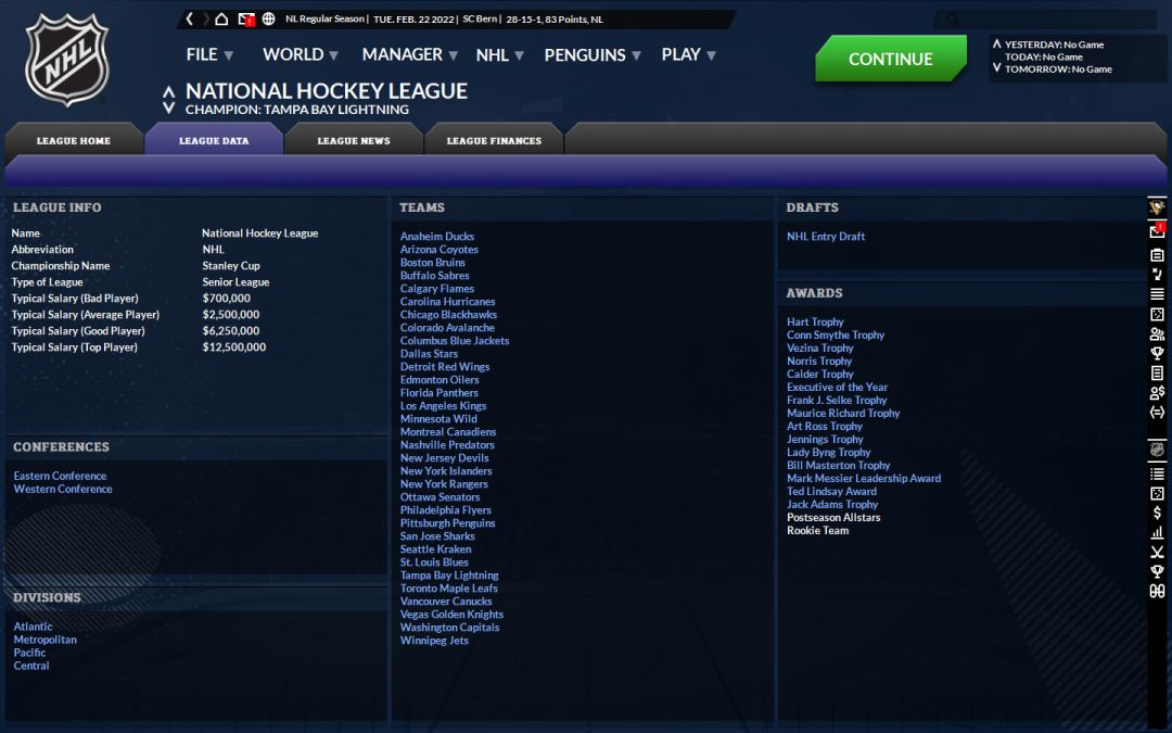 Franchise Hockey Manager 8游戏截图