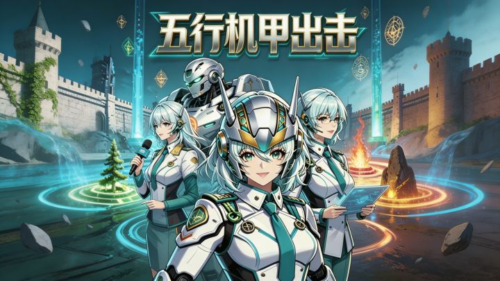 五行机甲出击 封面