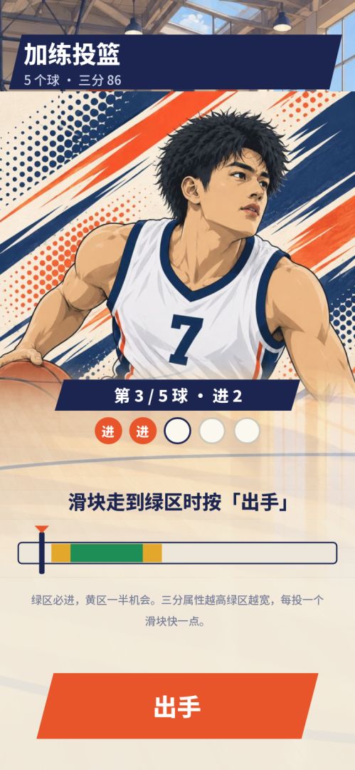 篮球生涯：从新秀到超级巨星游戏截图