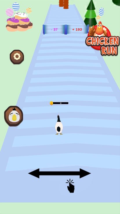小鸡跑挑战游戏截图