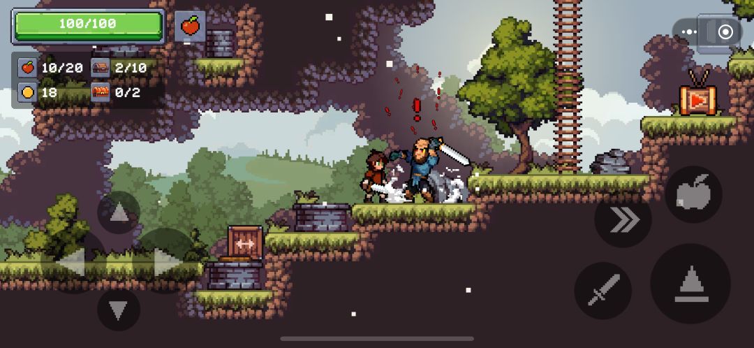 苹果骑士：迷你地牢游戏截图