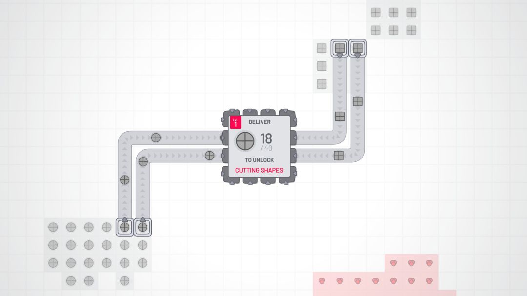 异形工厂(Shapez)游戏截图