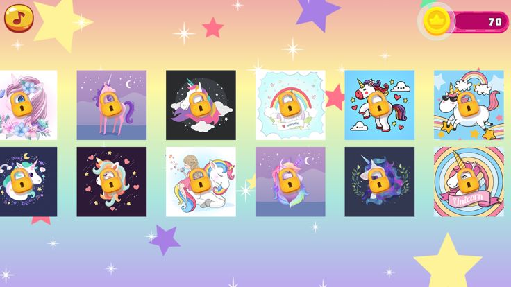 Kawaii Unicorn Jigsaw Puzzles游戏截图
