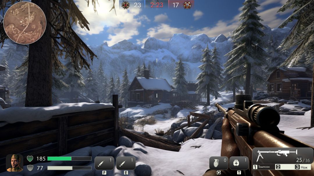 Frontline 1942: 第二次世界大战的战役游戏截图