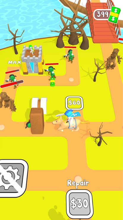 Swipe Defense游戏截图