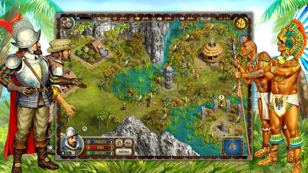 Adelantado Trilogy. Book one游戏截图