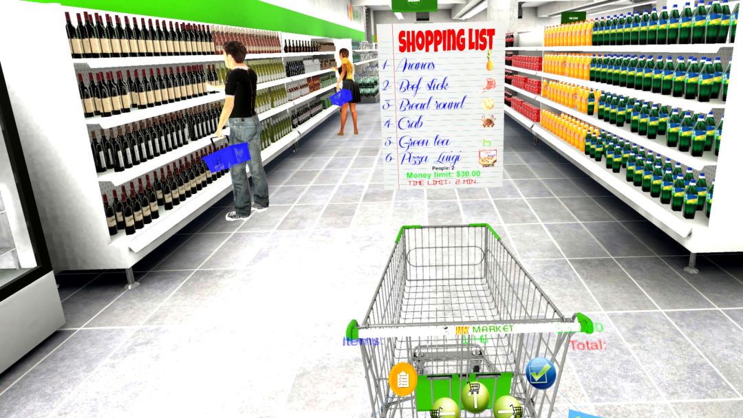 Supermarket VR and mini-games游戏截图