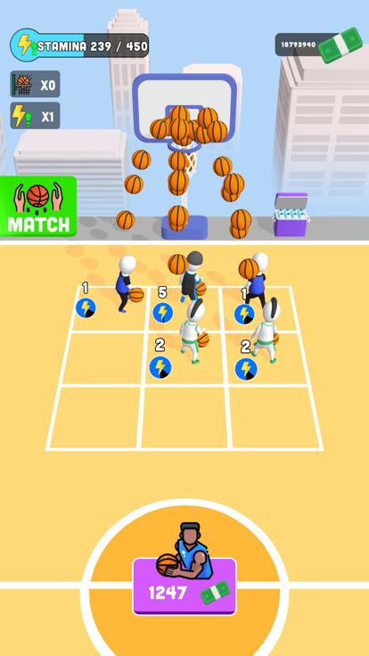 My Basketball Team游戏截图