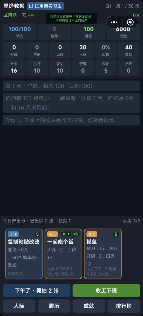 从实习生到CEO游戏截图