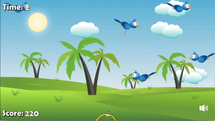Birds Hunt With Bow & Archery游戏截图