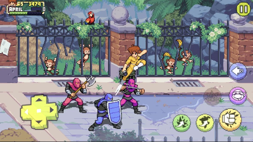 忍者神龟：施莱德的复仇游戏截图