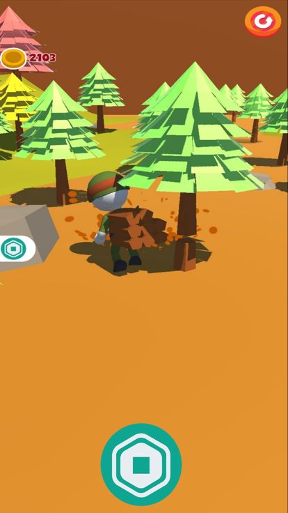 Woods Cutter Robux Saver游戏截图