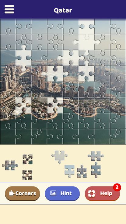 Qatar Sightseeing Puzzle游戏截图