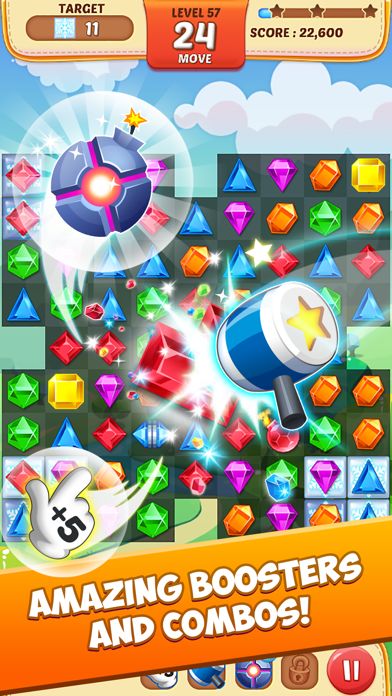 Jewel Match King游戏截图