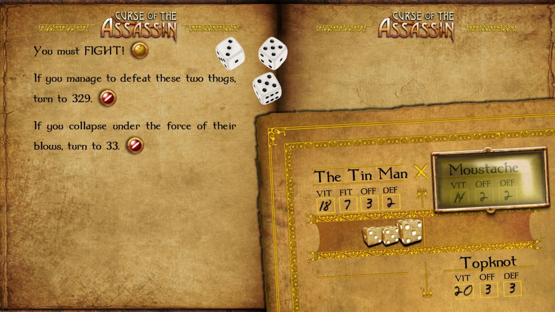 Curse of the Assassin游戏截图