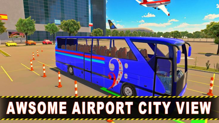 机场出租车巴士模拟器游戏截图