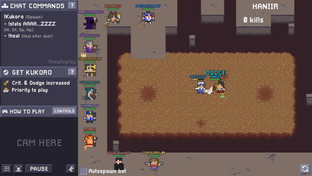 Kukoro: Stream chat games游戏截图