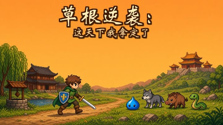 草根逆袭：这天下我拿定了 封面