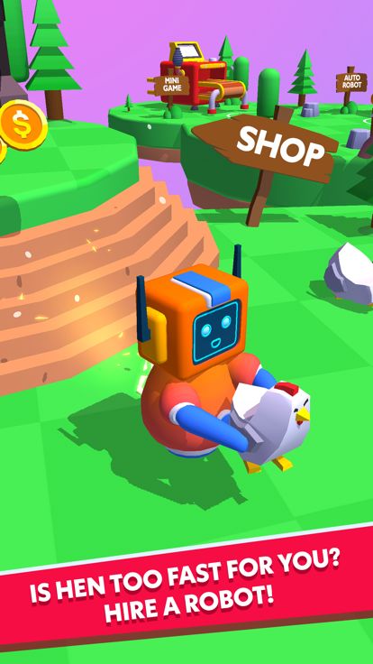 Catch The Hen 3D游戏截图