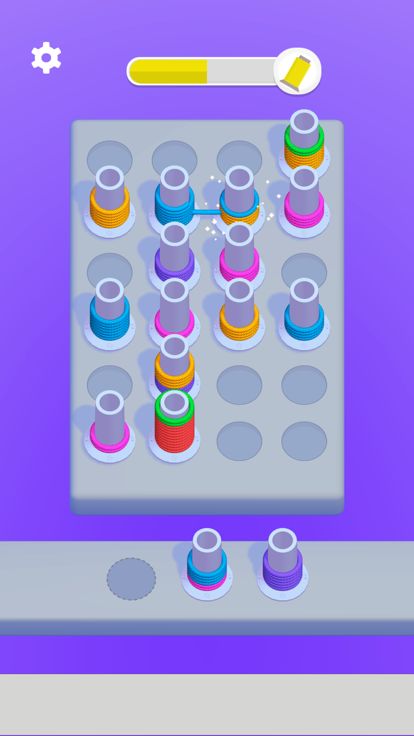 Rope Color Sort 3D游戏截图