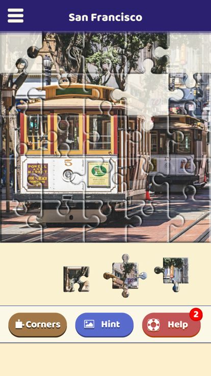 San Francisco Landmarks Puzzle游戏截图