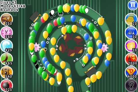 Bloons TD游戏截图
