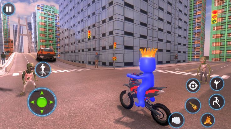 Rope Hero Rainbow Game游戏截图