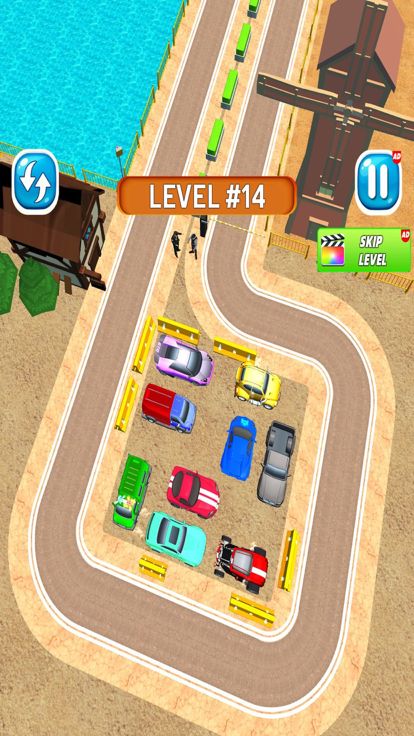 Unblock Car Parking Master游戏截图