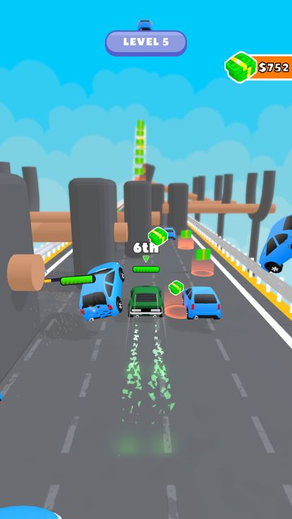 Crash Race 3D!游戏截图