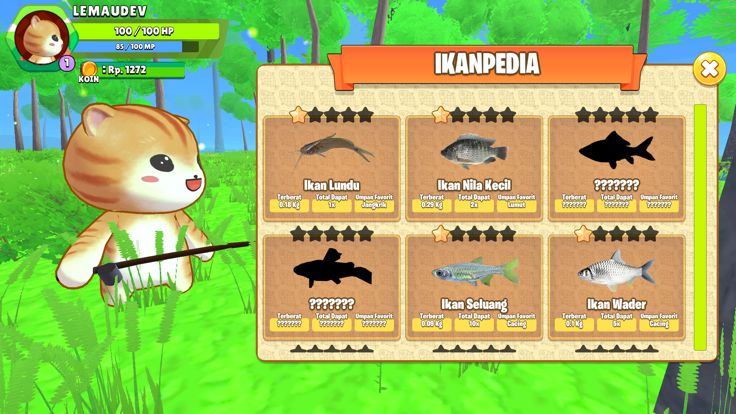 Simulator Kucing Mancing 3D游戏截图