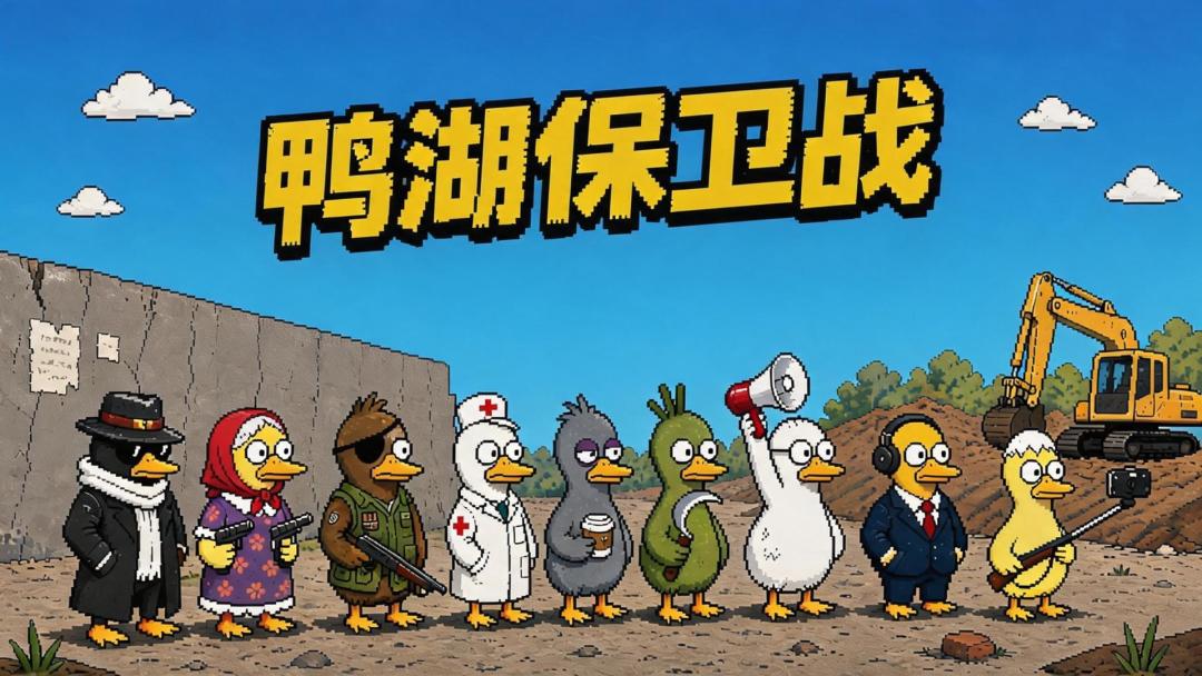 鸭湖保卫战游戏截图
