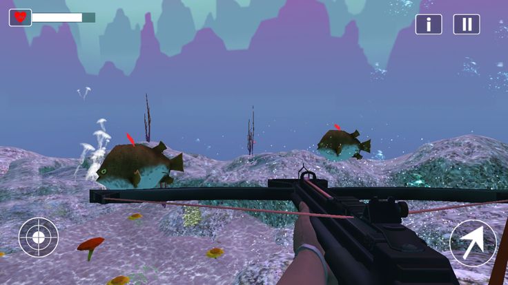 Underwater Animals Hunter游戏截图