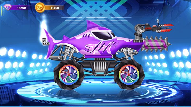 机甲卡车赛车游戏游戏截图