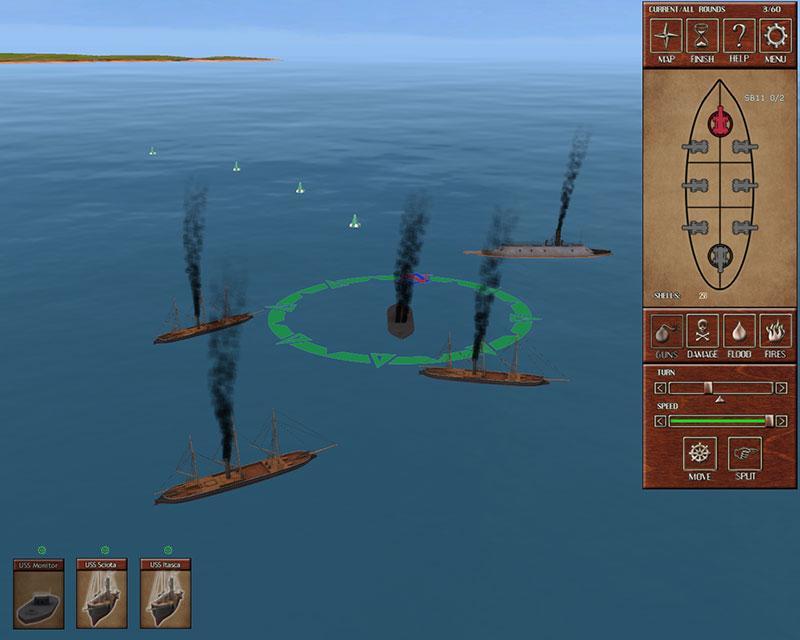 Ironclads: American Civil War游戏截图