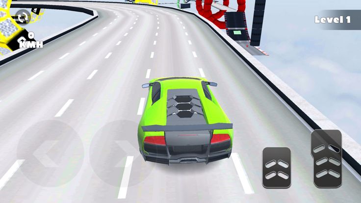 Grand GT Car Stunt: Mega Ramp游戏截图