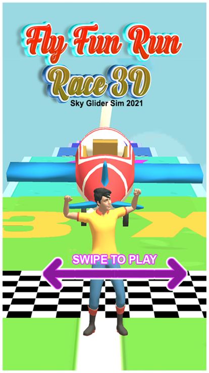 丛林飞赛3D天空滑翔机游戏截图