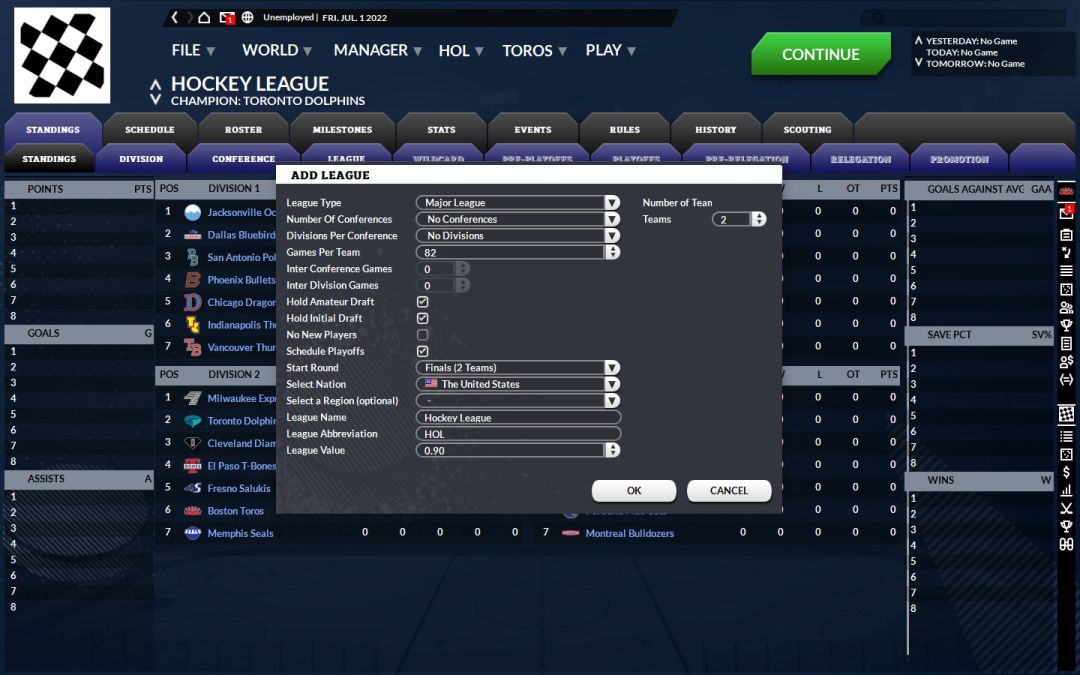 Franchise Hockey Manager 8游戏截图