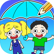Draw Happy Puzzle : brain appsicon