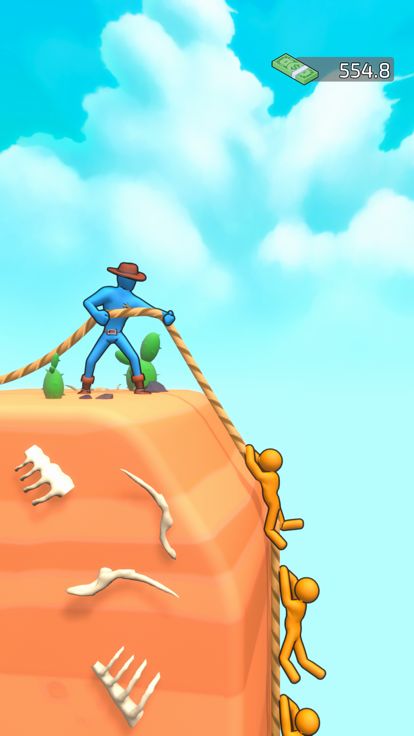 Rope Pull Hero游戏截图