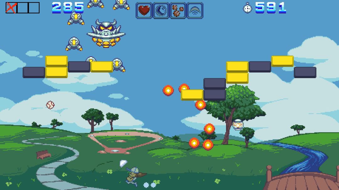 Aliens Go Home Run游戏截图