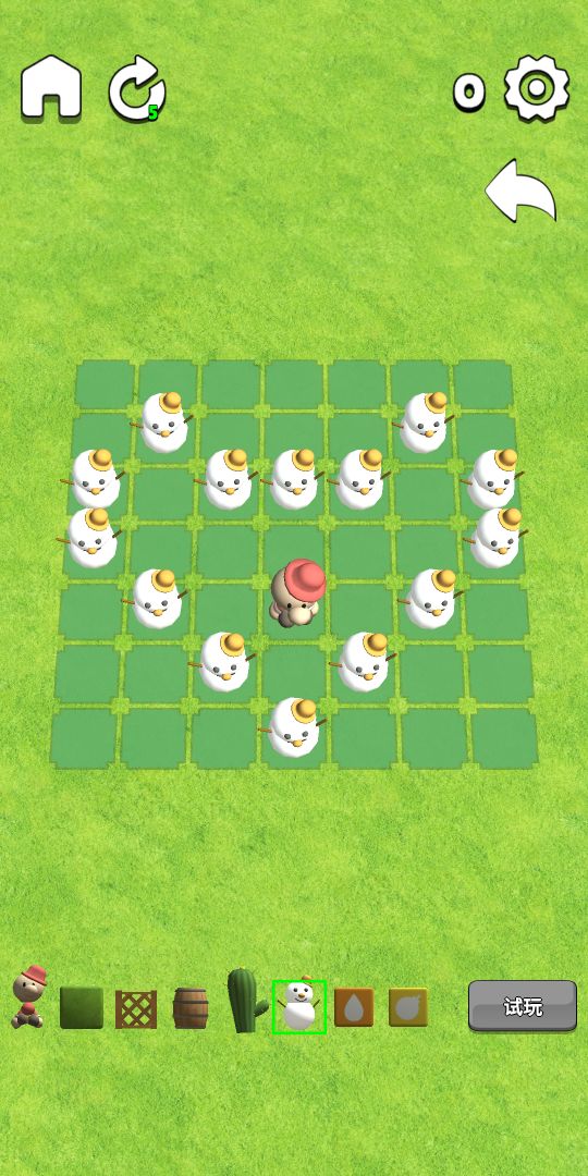 3D推箱子游戏截图