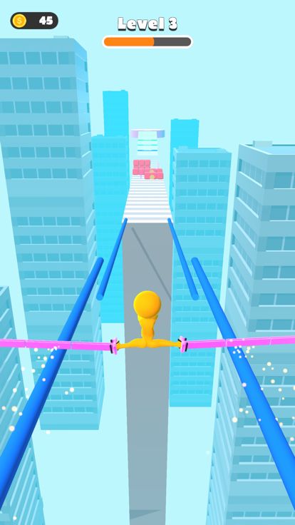 Stacky Heels - Track Runner 3D游戏截图
