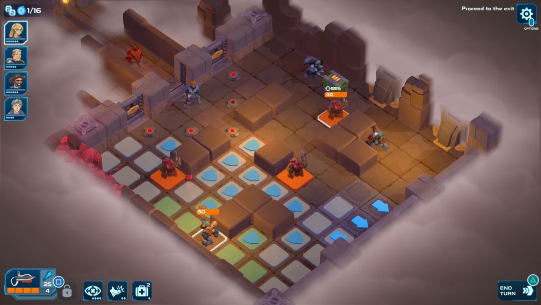 Spaceland: Sci-Fi Indie Tactics游戏截图