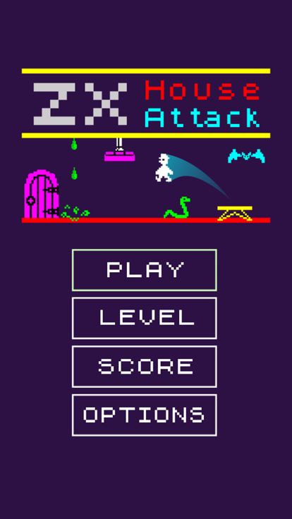 ZX House Attack - Z80 Classic游戏截图