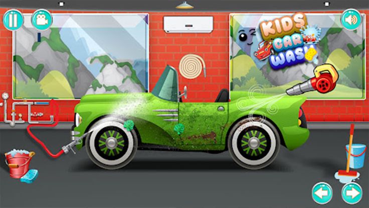 Real Car Wash Station Games游戏截图