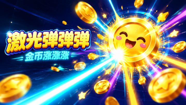 激光弹弹弹，金币涨涨涨 封面