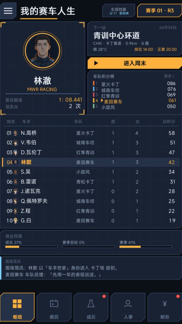 我的赛车人生游戏截图